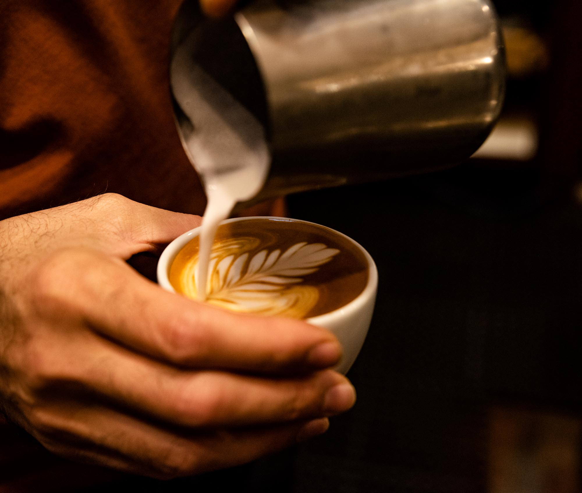 Cortado (Espresso oz Finely Textured Steamed Milk) Nook
